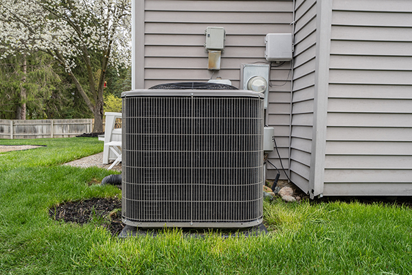 air conditioning unit outside of home